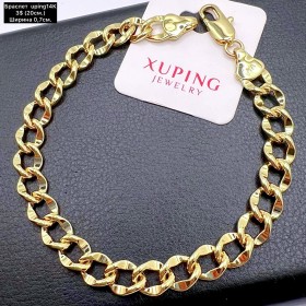 Браслет Xuping14К 10207 (20см.) ширина 0,7см